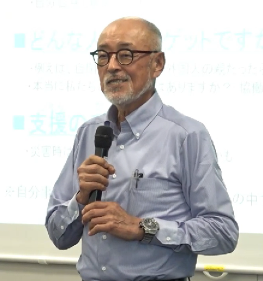 国長岡市国際交流センター「地球広場」センター長 羽賀 友信 氏