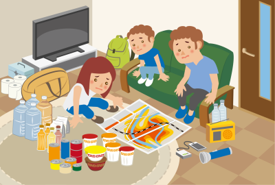 3_ハザードマップ・備蓄品の確認