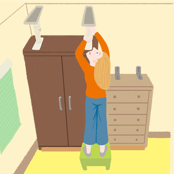 イラスト：地震が起きたら