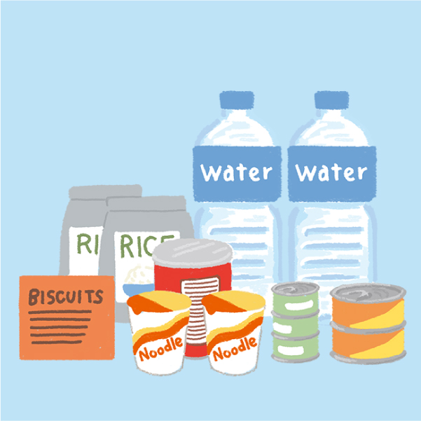 イラスト：地震が起きたら