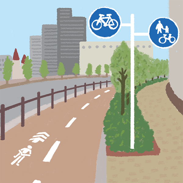 イラスト：自転車のルール