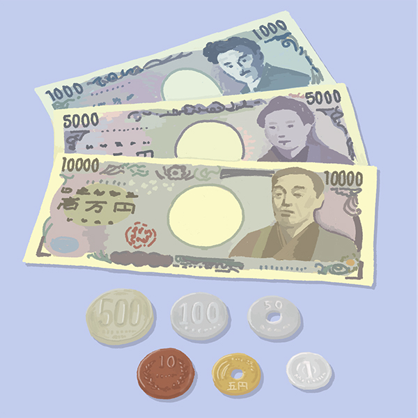 イラスト：車を運転する