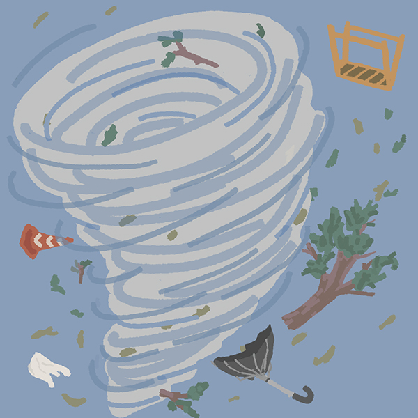 急な大雨から身を守る