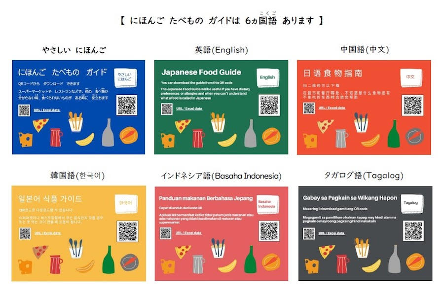 公益財団法人 高松市国際交流協会　「にほんご たべもの ガイド」デジタルブック