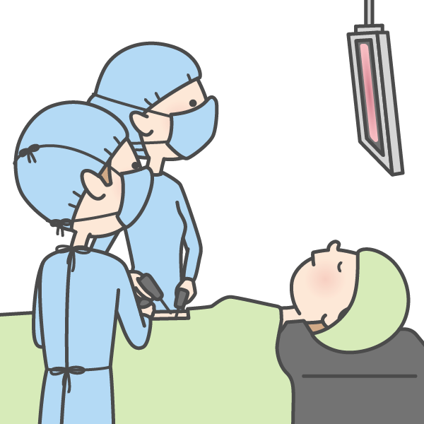 やさしい日本語イラスト_手術