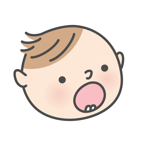 やさしい日本語イラスト_乳歯