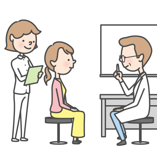 やさしい日本語イラスト_診察
