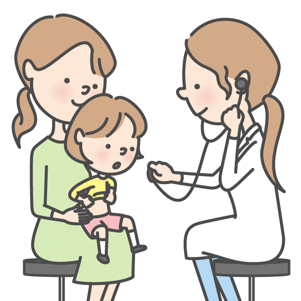 やさしい日本語イラスト_小児科